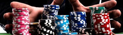 Panel kontrol permainan Blackjack dengan tombol Hit, Stand, Double Down